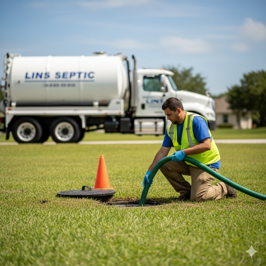 Stunning Emergency Septic Service Technicians image